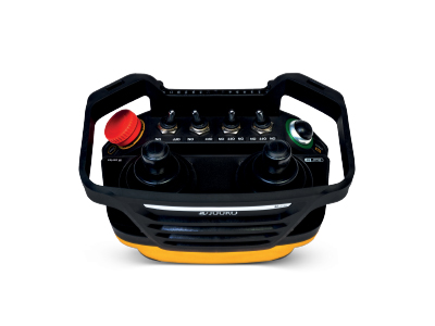 Wireless radio remote control for crane operation