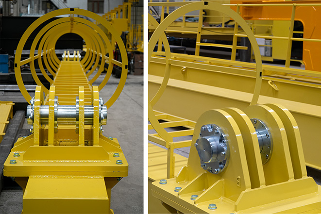 Double girder gantry crane
